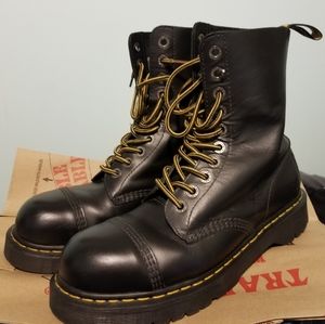 Doc Martens Black BXB Steel Toe Boots